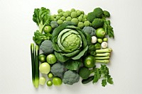 Stacked green vegetables broccoli plant food. AI generated Image by rawpixel.
