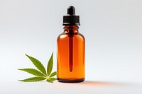 Medical cannabis bottle perfume plant. AI generated Image by rawpixel.