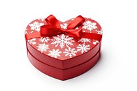 Gift box christmas heart shape. AI generated Image by rawpixel.