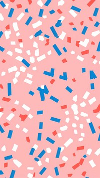 A snowflake backgrounds abstract confetti. AI generated Image by rawpixel.