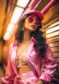 Thai girl portrait fashion photography. AI generated Image by rawpixel.