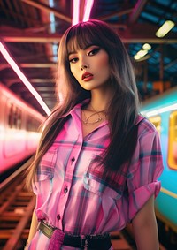 Thai girl portrait photography fashion. AI generated Image by rawpixel.
