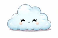 1 cute cloud vector white outdoors daytime. AI generated Image by rawpixel.