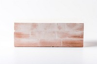 1 single brick architecture wall white background. AI generated Image by rawpixel.