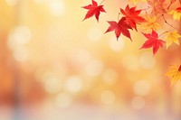 Red and yellow maple leaves backgrounds autumn plant. AI generated Image by rawpixel.