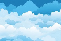 Abstract memphis cloud illustration backgrounds outdoors nature. AI generated Image by rawpixel.