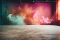 Empty room smoke architecture creativity. AI generated Image by rawpixel.