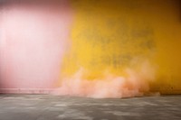 Empty room architecture backgrounds yellow. AI generated Image by rawpixel.