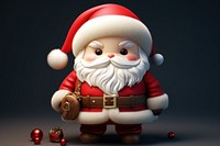 Santa claus christmas cute representation. AI generated Image by rawpixel.