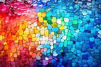 Mosaic reflection backgrounds art creativity. AI generated Image by rawpixel.