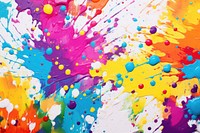 Acrylic paint splash backgrounds painting art. AI generated Image by rawpixel.