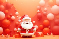 Cute santa claus christmas celebration decoration. AI generated Image by rawpixel.