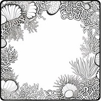 Coral doodle backgrounds pattern. AI generated Image by rawpixel.