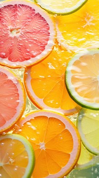 Lemon citrus slices backgrounds grapefruit plant