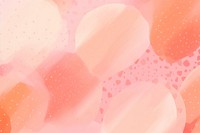 Abstract memphis peach illustration backgrounds petal pattern. AI generated Image by rawpixel.