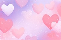 Abstract memphis heart illustration backgrounds defocused pattern. AI generated Image by rawpixel.