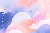 Abstract memphis moon illustration backgrounds pattern creativity. AI generated Image by rawpixel.