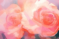 Abstract memphis peony illustration backgrounds painting flower. AI generated Image by rawpixel.