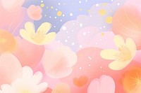 Abstract memphis spring flower backgrounds pattern petal. AI generated Image by rawpixel.