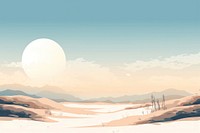 Snow lanscape outdoor winter landscape outdoors nature. AI generated Image by rawpixel.