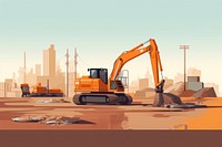 Construction site  architecture development. AI generated Image by rawpixel.