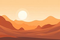 Sunrise landscape backgrounds sunlight. AI generated Image by rawpixel.
