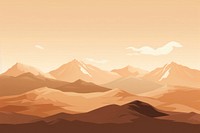 Snow mountain backgrounds landscape outdoors. AI generated Image by rawpixel.