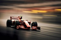 F1 Racing vehicle racing sports. AI generated Image by rawpixel.