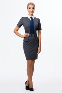Flight attendant dress adult shoe. AI generated Image by rawpixel.