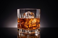 Bourbon glass whisky drink refreshment. AI generated Image by rawpixel.