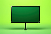 Traffic sign green television technology. AI generated Image by rawpixel.