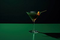 Cocktail martini drink green. AI generated Image by rawpixel.