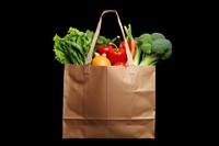 Shopping bag handbag food accessories. AI generated Image by rawpixel.