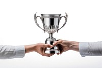 Trophy trophy holding hand. AI generated Image by rawpixel.