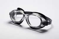 Swimming glasses white background accessories accessory. AI generated Image by rawpixel.
