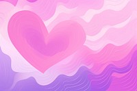 Abstract memphis heart illustration purple backgrounds pink. AI generated Image by rawpixel.