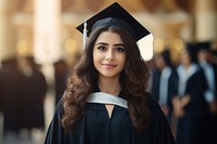 Kuwait female student graduation person adult. AI generated Image by rawpixel.