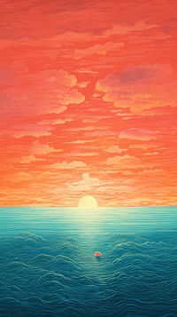 Sunrise backgrounds outdoors horizon. AI generated Image by rawpixel.