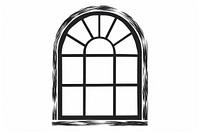Window architecture shape white background. AI generated Image by rawpixel.
