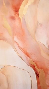 Rose and gold backgrounds abstract painting. 