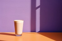 Latte macchiato coffee drink dairy. AI generated Image by rawpixel.