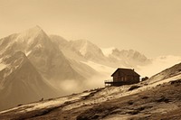 Alpine architecture building outdoors. AI generated Image by rawpixel.