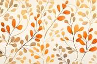 Autumn botanical pattern backgrounds autumn. AI generated Image by rawpixel.
