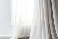 White curtain architecture backgrounds elegance. AI generated Image by rawpixel.