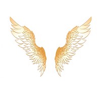 Wing angel white background creativity. AI generated Image by rawpixel.