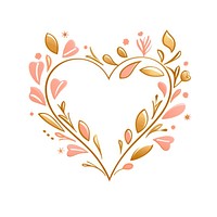 Heart pattern white background celebration. AI generated Image by rawpixel.