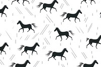 Horse backgrounds wallpaper pattern. AI generated Image by rawpixel.
