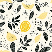 Lemon pattern backgrounds fruit. 