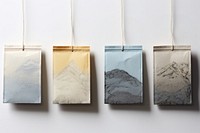 Teabags with label art accessories landscape. AI generated Image by rawpixel.