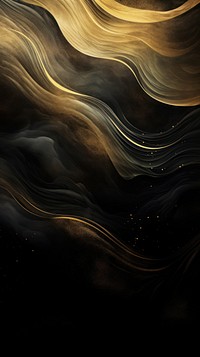Black and gold backgrounds astronomy pattern. AI generated Image by rawpixel.